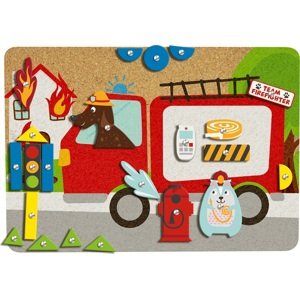 Lena Zatloukací hra hasiči