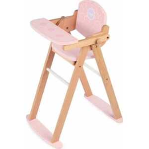 Tidlo Dřevěná židlička na krmení panenek