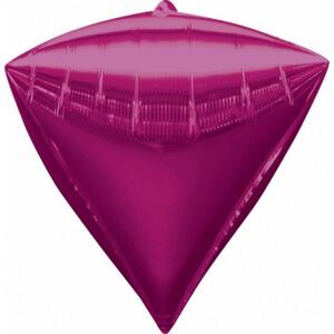 Amscan Fóliový balónek G20 Diamond, růžový, 38x43 cm