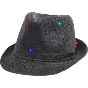 Godan / costumes Třpytivý klobouk "Glitter", černý