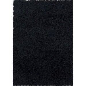 Ayyildiz koberce Kusový koberec Sydney Shaggy 3000 black Rozměry koberců: 120x170