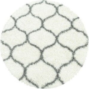 Ayyildiz koberce Kusový koberec Salsa Shaggy 3201 cream kruh Rozměry koberců: 160x160 (průměr) kruh