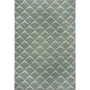 NORTHRUGS - Hanse Home koberce Kusový koberec Jaffa 105236 Emerald green Cream – na ven i na doma Rozměry koberců: 70x140
