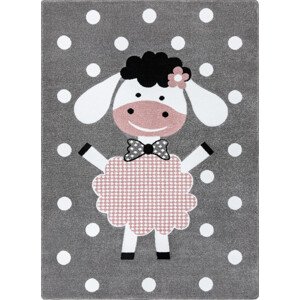 Dywany Łuszczów Dětský kusový koberec Petit Dolly sheep grey Rozměry koberců: 120x170