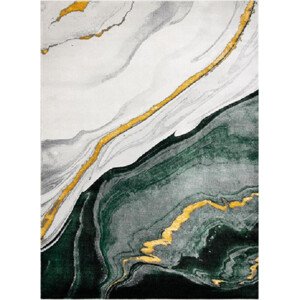 Dywany Łuszczów Kusový koberec Emerald 1017 green and gold Rozměry koberců: 80x150