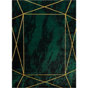 Dywany Łuszczów Kusový koberec Emerald 1022 green and gold Rozměry koberců: 80x150