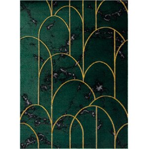 Dywany Łuszczów Kusový koberec Emerald 1016 green and gold Rozměry koberců: 80x150