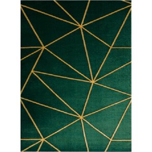 Dywany Łuszczów Kusový koberec Emerald 1013 green and gold Rozměry koberců: 80x150