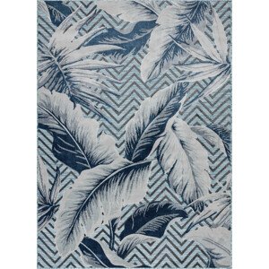 Dywany Łuszczów Kusový koberec Botanic 65242 Feathers aqua – na ven i na doma Rozměry koberců: 117x170