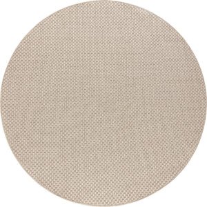 Dywany Łuszczów Kusový koberec Timo 6272 Beige kruh – na ven i na doma Rozměry koberců: 120x120 (průměr) kruh