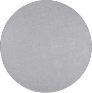 Hanse Home Collection koberce Kusový koberec Nasty 101595 Silber kruh Rozměry koberců: 133x133 (průměr) kruh