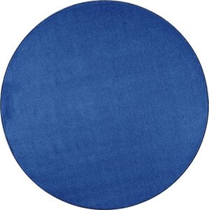 Hanse Home Collection koberce Kusový koberec Nasty 101153 Blau kruh Rozměry koberců: 133x133 (průměr) kruh