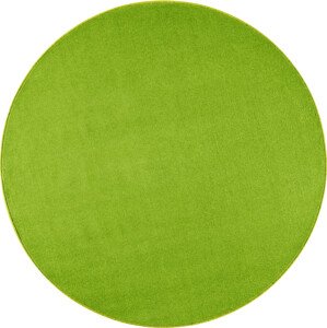 Hanse Home Collection koberce Kusový koberec Nasty 101149 Grün kruh Rozměry koberců: 133x133 (průměr) kruh