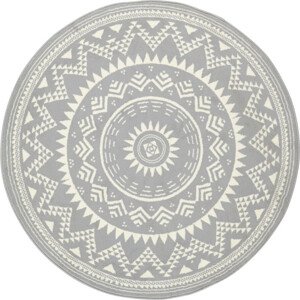Hanse Home Collection koberce Kusový koberec Celebration 103444 Valencia Grey kruh Rozměry koberců: 140x140 (průměr) kruh