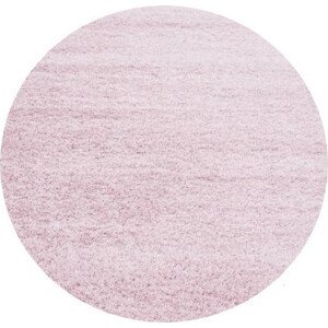 Ayyildiz koberce Kusový koberec Life Shaggy 1500 pink kruh Rozměry koberců: 80x80 (průměr) kruh