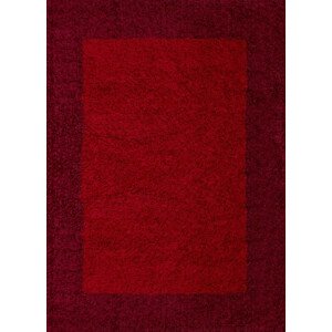 Ayyildiz koberce Kusový koberec Life Shaggy 1503 red Rozměry koberců: 60x110
