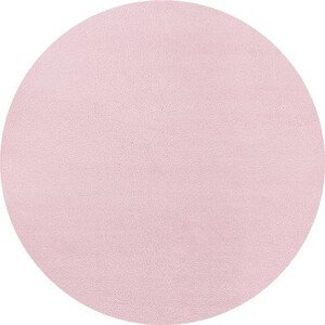 Hanse Home Collection koberce Kusový koberec Fancy 103010 Rosa - sv. růžový kruh Rozměry koberců: 133x133 (průměr) kruh