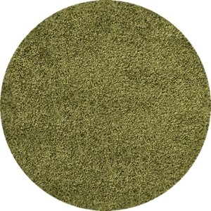 Ayyildiz koberce Kusový koberec Dream Shaggy 4000 Green kruh Rozměry koberců: 80x80 (průměr) kruh