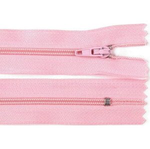 Spirálový zip šíře 3 mm délka 18 cm pinlock Varianta: 133 Candy Pink, Balení: 1 ks