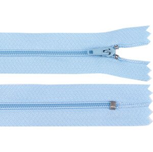 Spirálový zip šíře 3 mm délka 18 cm pinlock Varianta: 203 modrá andělská, Balení: 1 ks