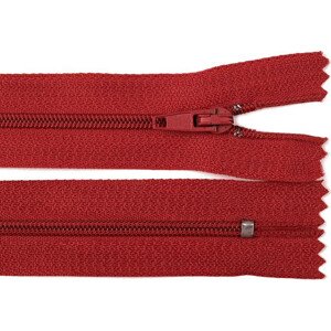 Spirálový zip šíře 3 mm délka 25 cm pinlock Varianta: 148 červená, Balení: 1 ks