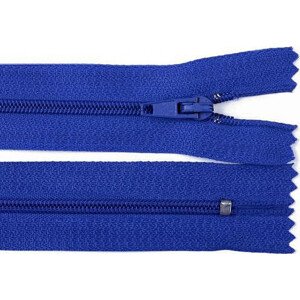 Spirálový zip šíře 3 mm délka 25 cm pinlock Varianta: 340 modrá královská, Balení: 1 ks