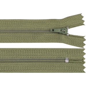Spirálový zip šíře 3 mm délka 25 cm pinlock Varianta: 263 zelenošedá, Balení: 1 ks