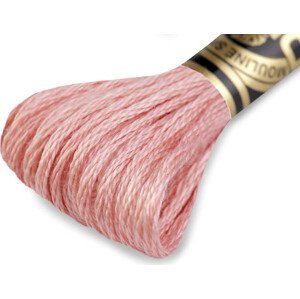 Vyšívací příze DMC Mouliné Spécial Cotton Varianta: 224 Gossamer Pink, Balení: 1 ks