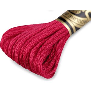 Vyšívací příze DMC Mouliné Spécial Cotton Varianta: 326 červená karmínová, Balení: 1 ks