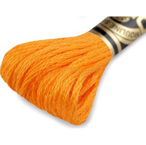Vyšívací příze DMC Mouliné Spécial Cotton Varianta: 741 Apricot, Balení: 1 ks