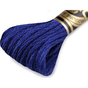 Vyšívací příze DMC Mouliné Spécial Cotton Varianta: 796 modrá sytá tmavá, Balení: 1 ks