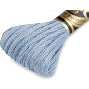Vyšívací příze DMC Mouliné Spécial Cotton Varianta: 800 modrá ledová, Balení: 1 ks