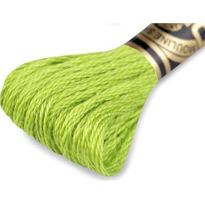 Vyšívací příze DMC Mouliné Spécial Cotton Varianta: 907 zelená travní sv. světlá, Balení: 1 ks