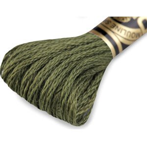Vyšívací příze DMC Mouliné Spécial Cotton Varianta: 936 olivová zeleň, Balení: 1 ks