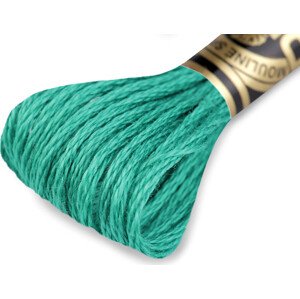 Vyšívací příze DMC Mouliné Spécial Cotton Varianta: 943 zelená mořská, Balení: 1 ks