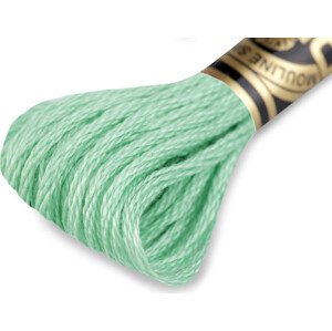Vyšívací příze DMC Mouliné Spécial Cotton Varianta: 955 zelená vodová, Balení: 1 ks
