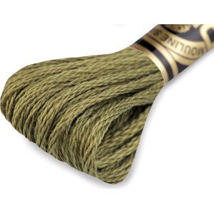 Vyšívací příze DMC Mouliné Spécial Cotton Varianta: 3011 olivová zeleň světlá, Balení: 1 ks