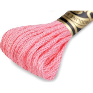Vyšívací příze DMC Mouliné Spécial Cotton Varianta: 3708 perleť růžová světlá, Balení: 1 ks