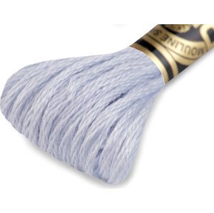 Vyšívací příze DMC Mouliné Spécial Cotton Varianta: 3747 fialová nejsvětlejší, Balení: 1 ks
