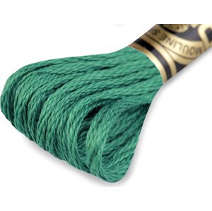 Vyšívací příze DMC Mouliné Spécial Cotton Varianta: 3814 zelená mořská, Balení: 1 ks