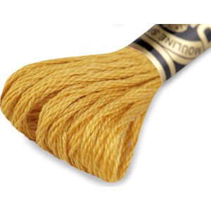 Vyšívací příze DMC Mouliné Spécial Cotton Varianta: 3820 žlutobéžová tm, Balení: 1 ks