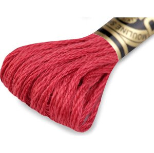 Vyšívací příze DMC Mouliné Spécial Cotton Varianta: 3831 Aurora Red, Balení: 1 ks