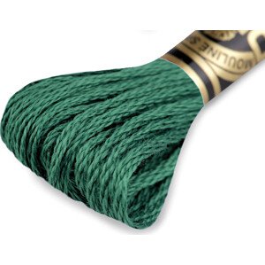 Vyšívací příze DMC Mouliné Spécial Cotton Varianta: 3847 zelená lesní světlá, Balení: 1 ks