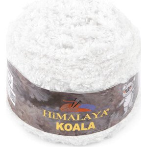 Pletací příze Himalaya Koala 100 g Varianta: 1 (75711) bílá, Balení: 1 ks