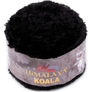 Pletací příze Himalaya Koala 100 g Varianta: 7 (75709) černá, Balení: 1 ks