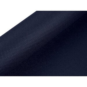 Vyšívací tkanina Kanava 54 oček šíře 50 cm Varianta: 9 modrá tmavá, Balení: 5 m