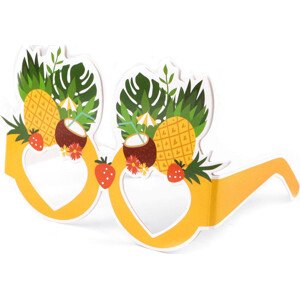 Párty brýle Varianta: 1 žlutá ananas, Balení: 6 ks