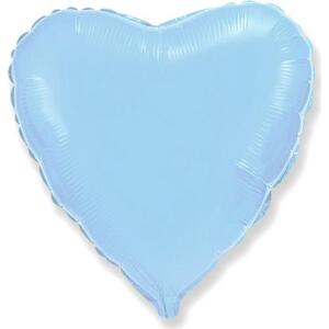 Flexmetal Fóliový balónek 18" FX - "Heart" (jemně modrý)