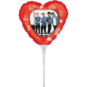 Amscan Fóliový balónek 9'' HRT - "One Direction" KK