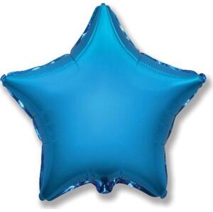 Flexmetal Fóliový balónek 18" FX - "Star" (modrý)